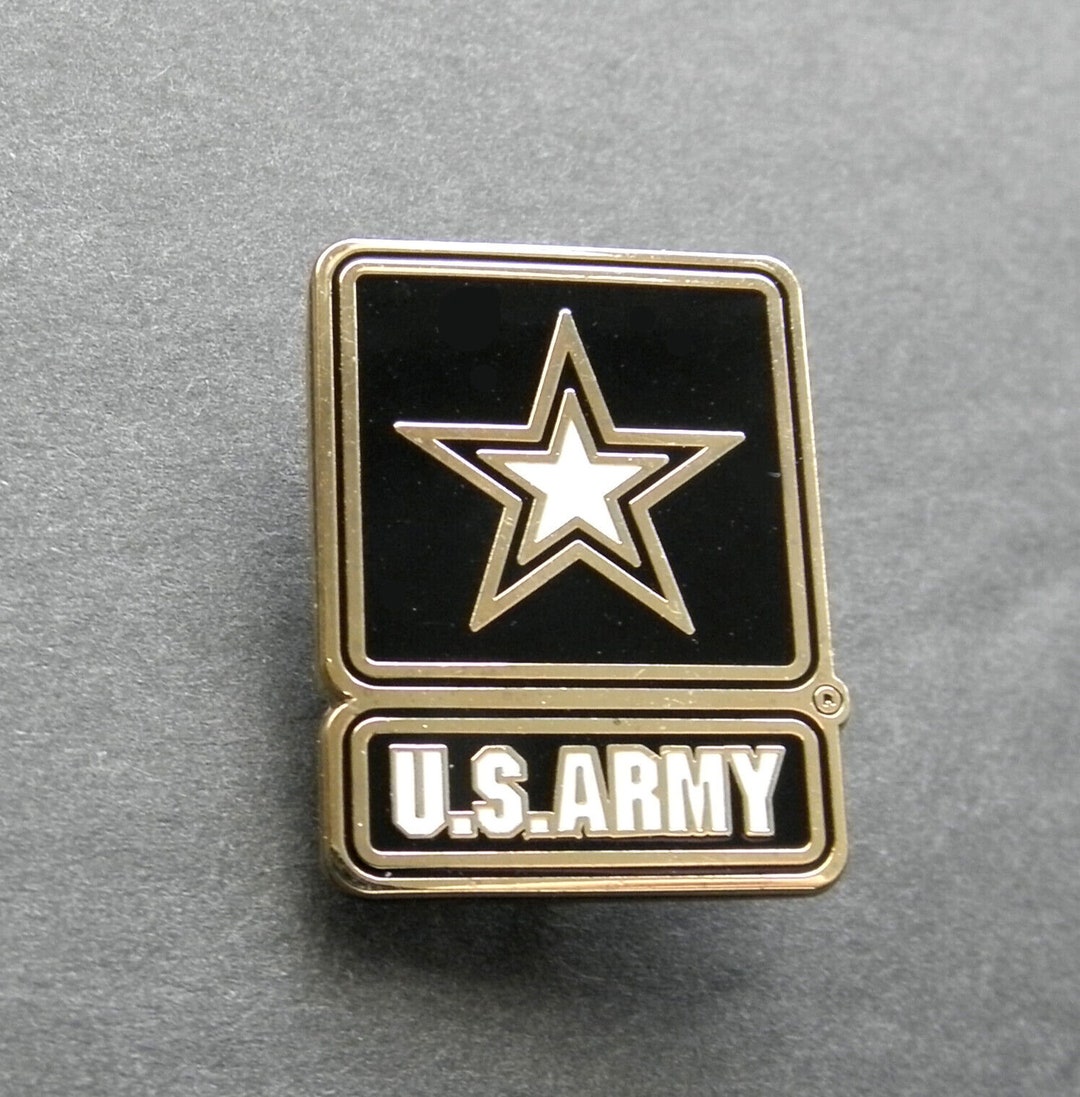 Us Army Lapel Pin Hat Badge 1 X 3/4 Inch Army of One Etsy