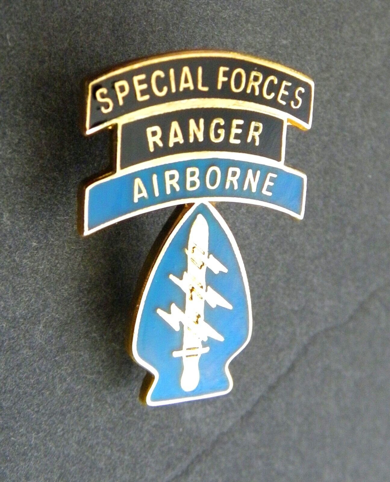 Usaf Ranger Badge Us Army Special Forces Ranger Airborne Lapel Pin Badge 7/8 X - Etsy