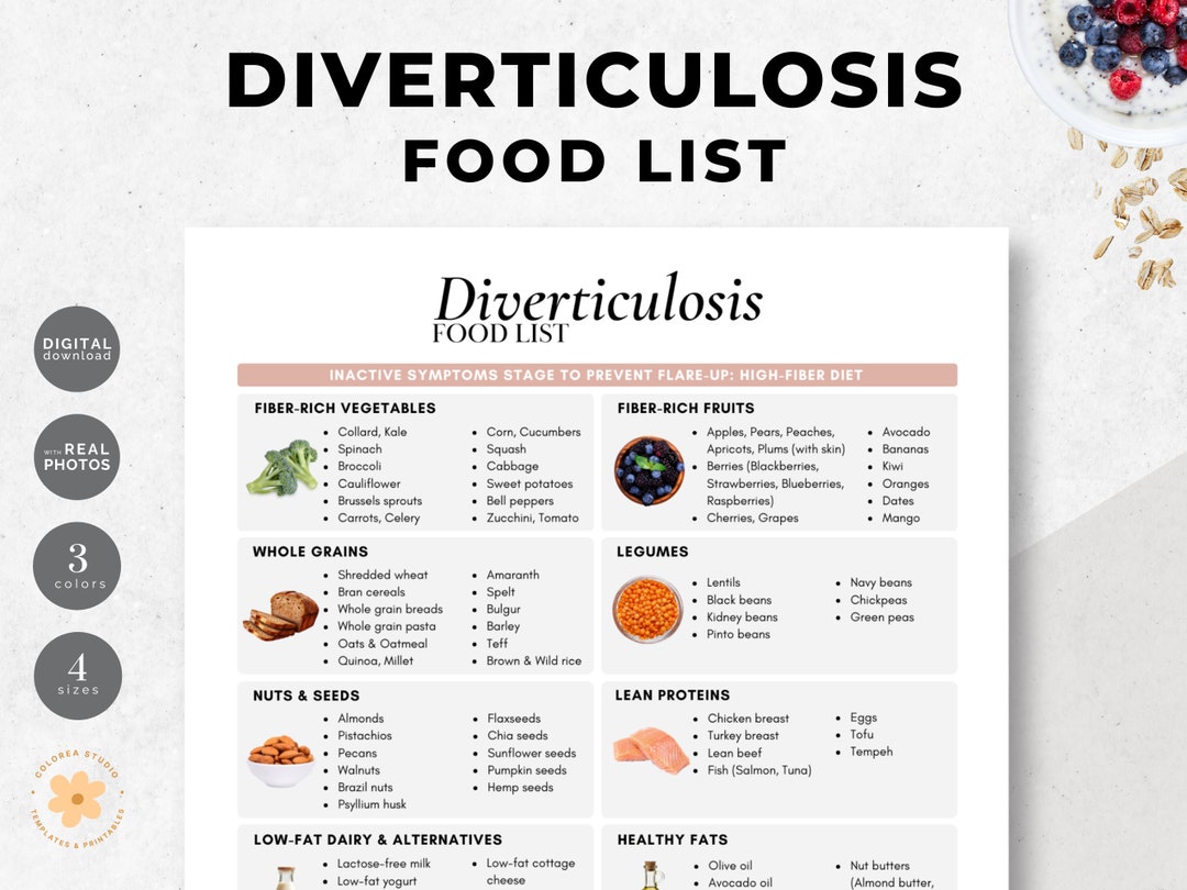 High Fibre Diet For Diverticular Disease