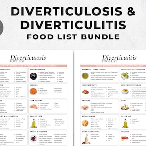 Diverticulosis And Diverticulitis Food List | Diverticulosis Food Guide | High Fiber Foods | Diverticulitis Food Chart | Gut Health Diet