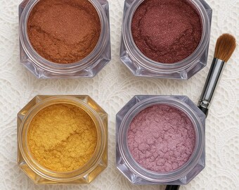 Natural Loose Mineral Eyeshadow – Vegan, Cruelty-Free, Handcrafted Pigments – Buildable, Long-Lasting Color – Indie Makeup