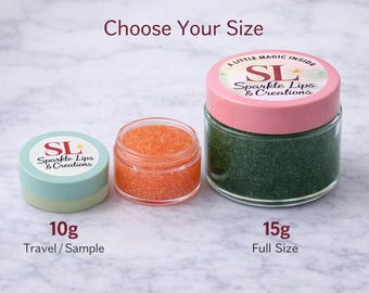 Exfoliante de azúcar / Pulidor hidratante para labios suaves (incluye cepillo)