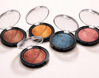Sombra de ojos compacta altamente pigmentada – 26 mm Classic Single – Vegana y sin crueldad animal / Pressed & Obsessed