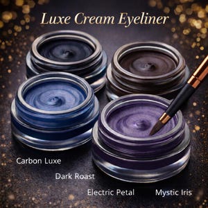 3rd Eye Line Cream Eyeliner | Handcrafted Long-Wear, Smudge-Proof Formula – Bold, Clean, Vegan Mineral Liner
