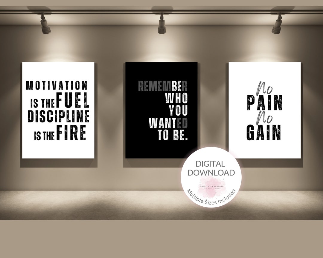Motivation is the Fuel Discipline is the Fire | Be Who You Want to Be ...