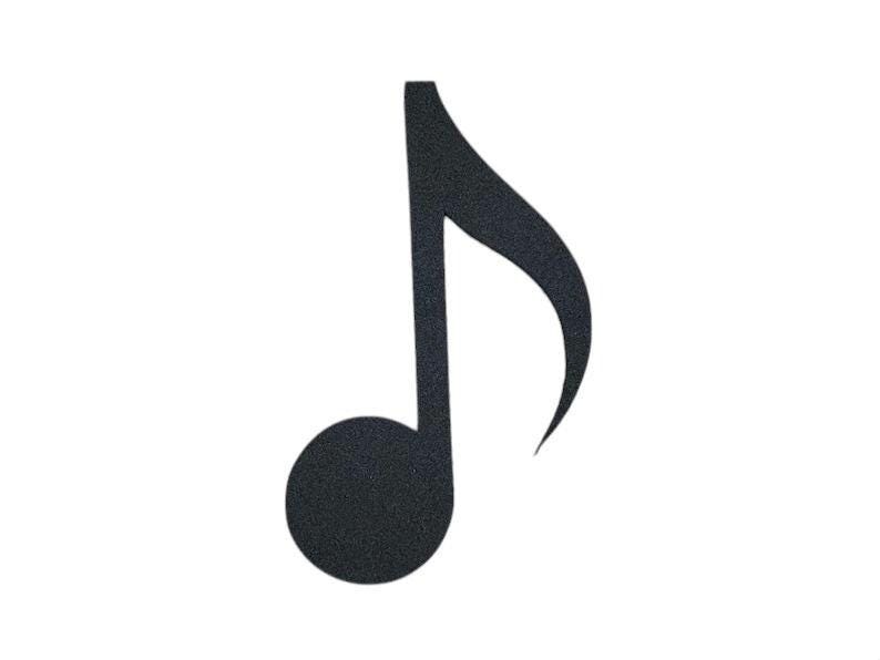 EVA Glitter Foam 8th Note Cutouts, Musical Wreath Attachment ...