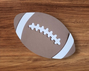 Sagome di palloni da calcio in schiuma EVA glitterata, solo cuciture e strisce, decorazione per ghirlanda tagliata al laser.