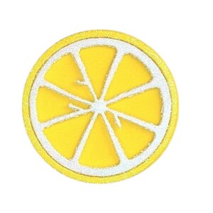 Decorazione leggera con fetta d'arancia, applicazione di glitter di limone tagliata al laser a 2 strati, lime incollato, divertente silhouette di agrumi