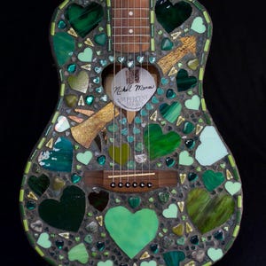 Hole in My Heart Mosaic Guitar