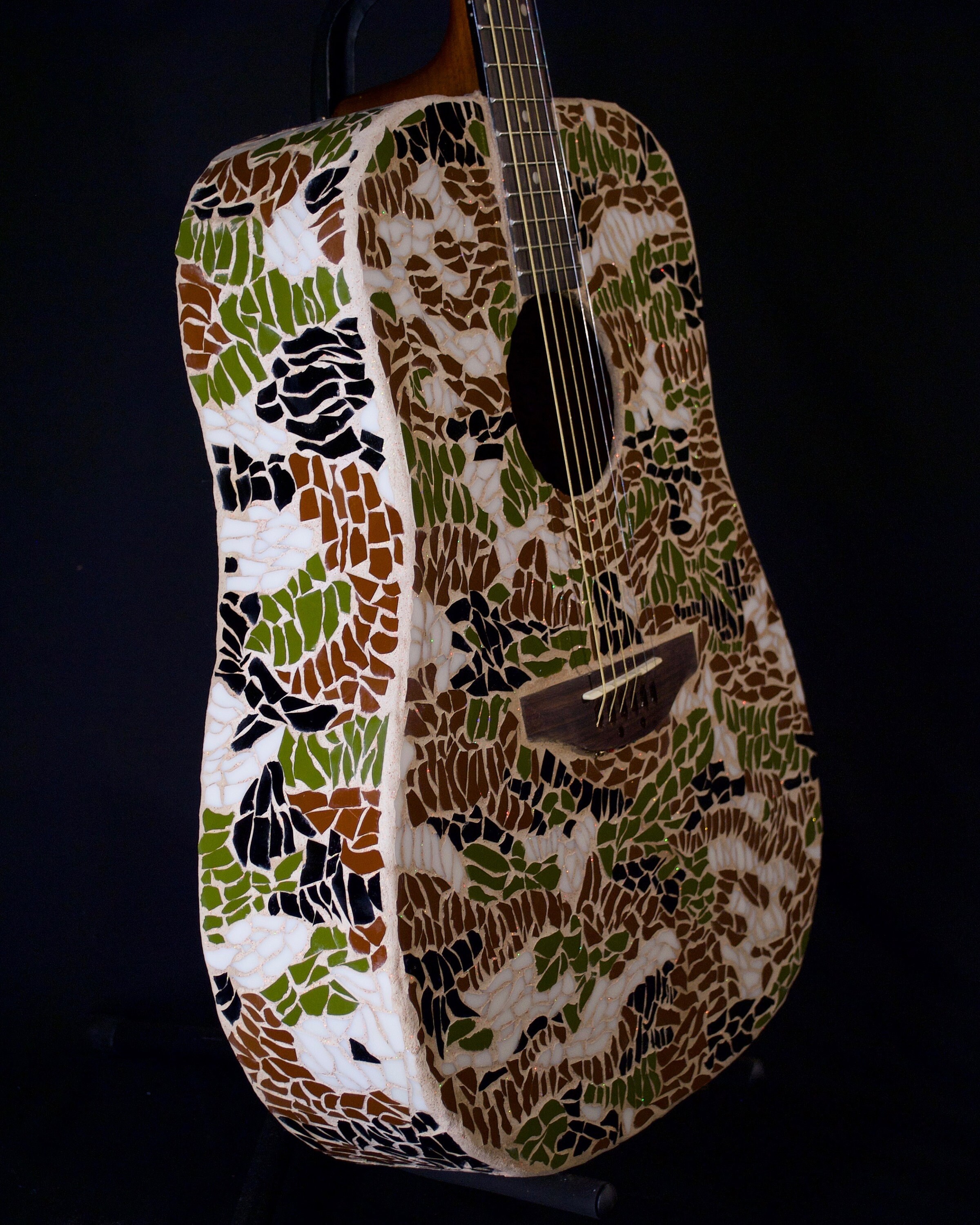ギター Mosaic Mosaic Guitar - Etsy Canada