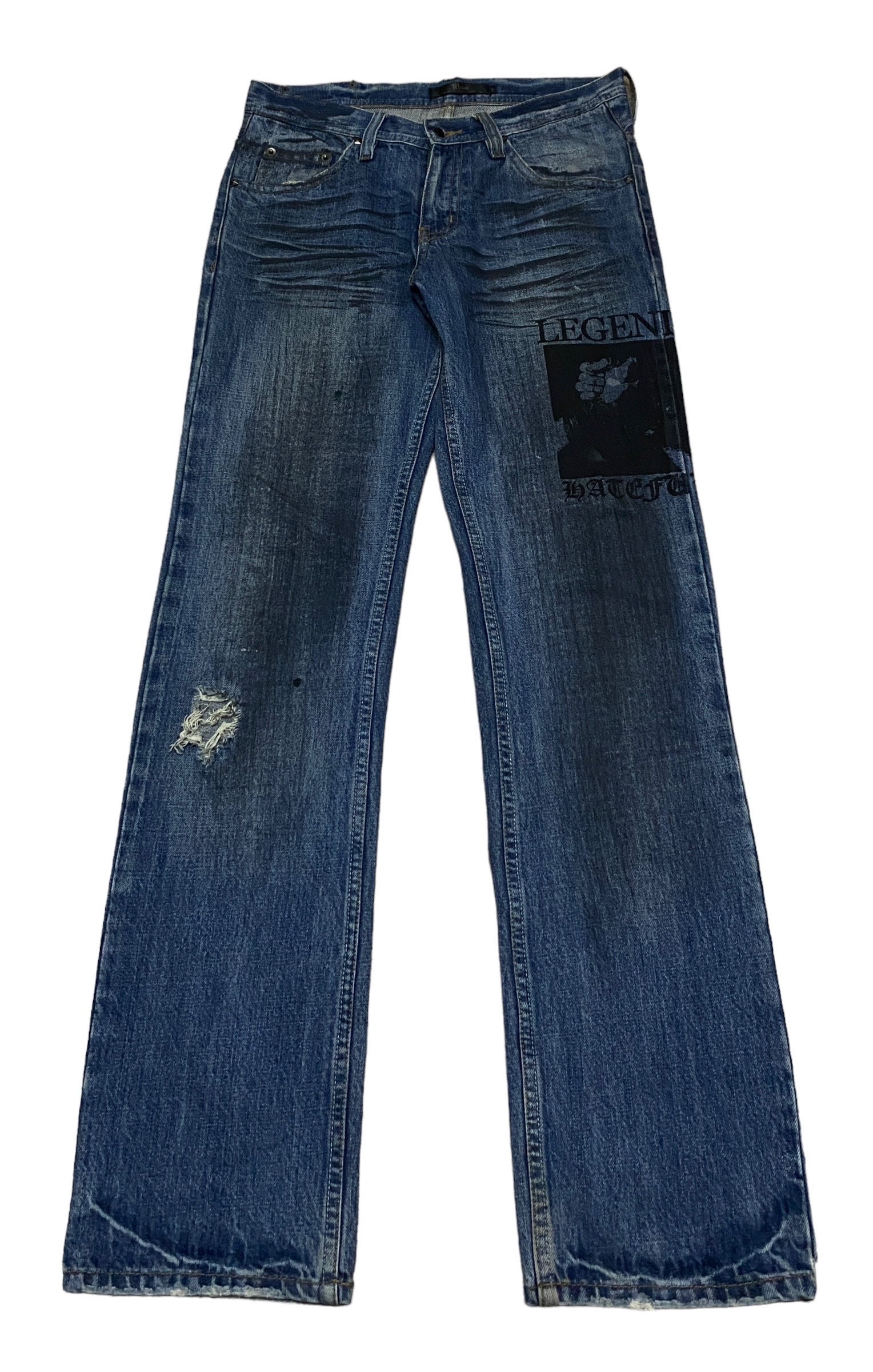 Very Rare Design Vintage Japanese Brand Midas Jeans 1990s - Etsy