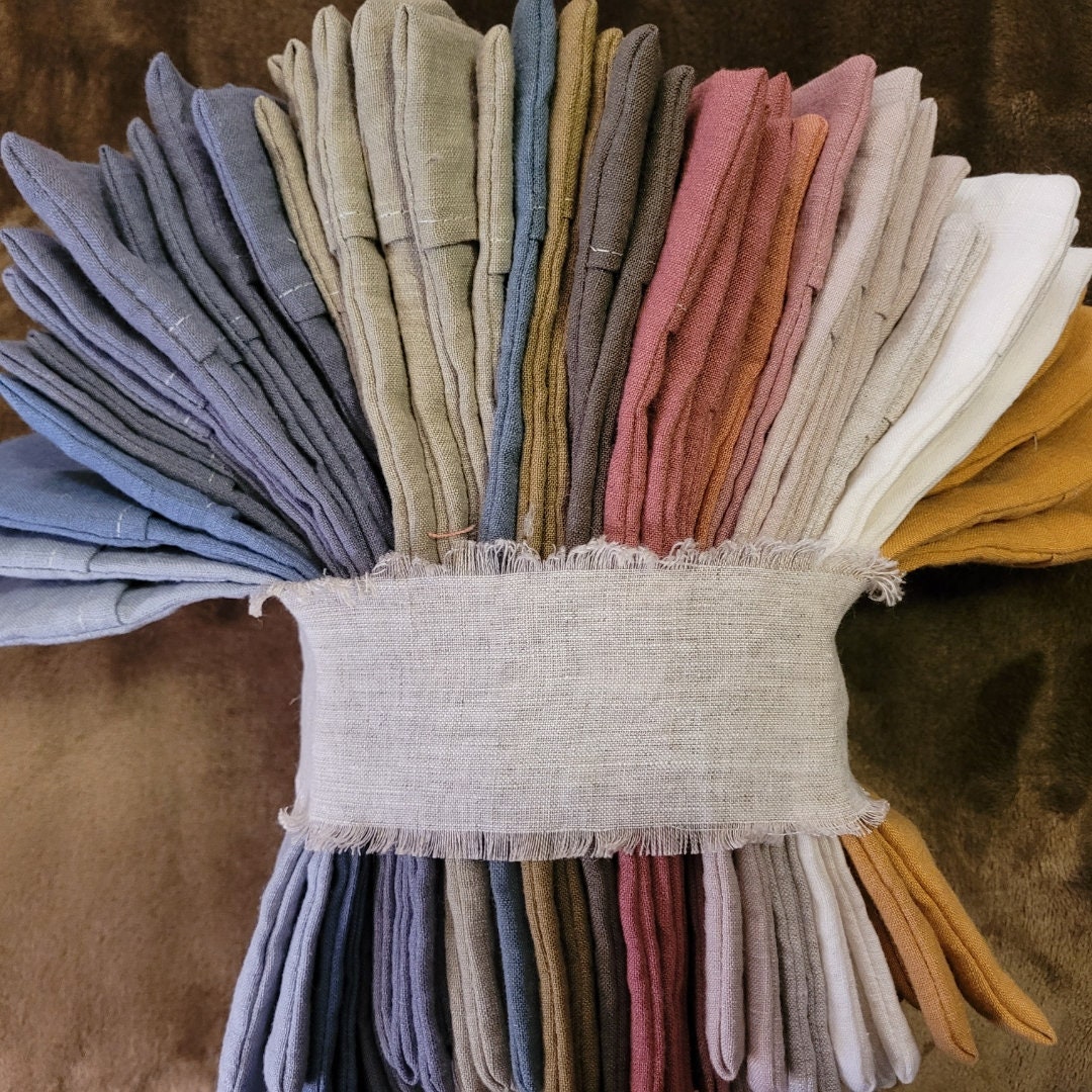 Linen Eye Pillow Cover, Replacement Eye Pillow Cover, Organic Washable