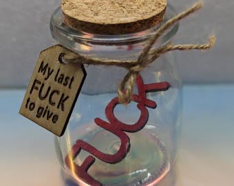 Fickt, Glas zu geben