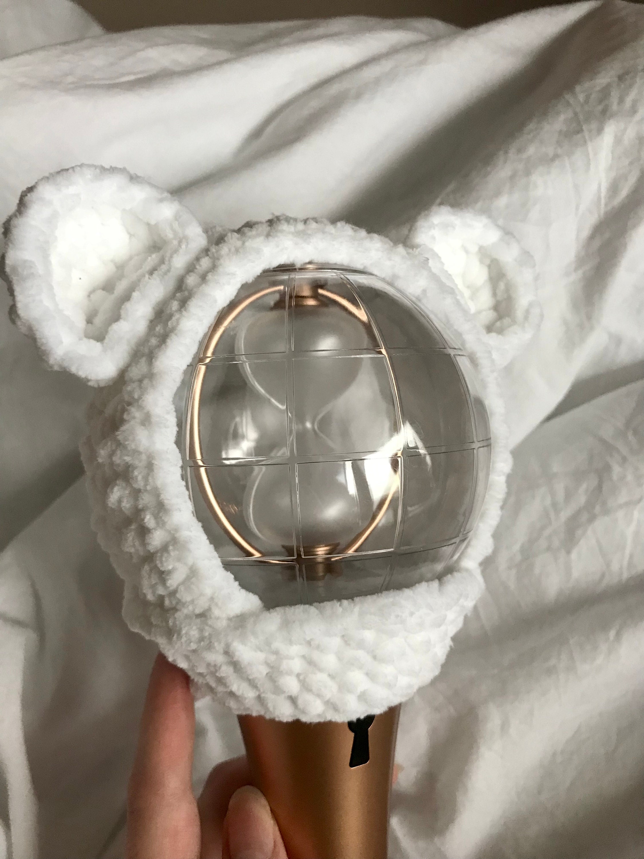 Teddy Bear Lightstick Cover Etsy