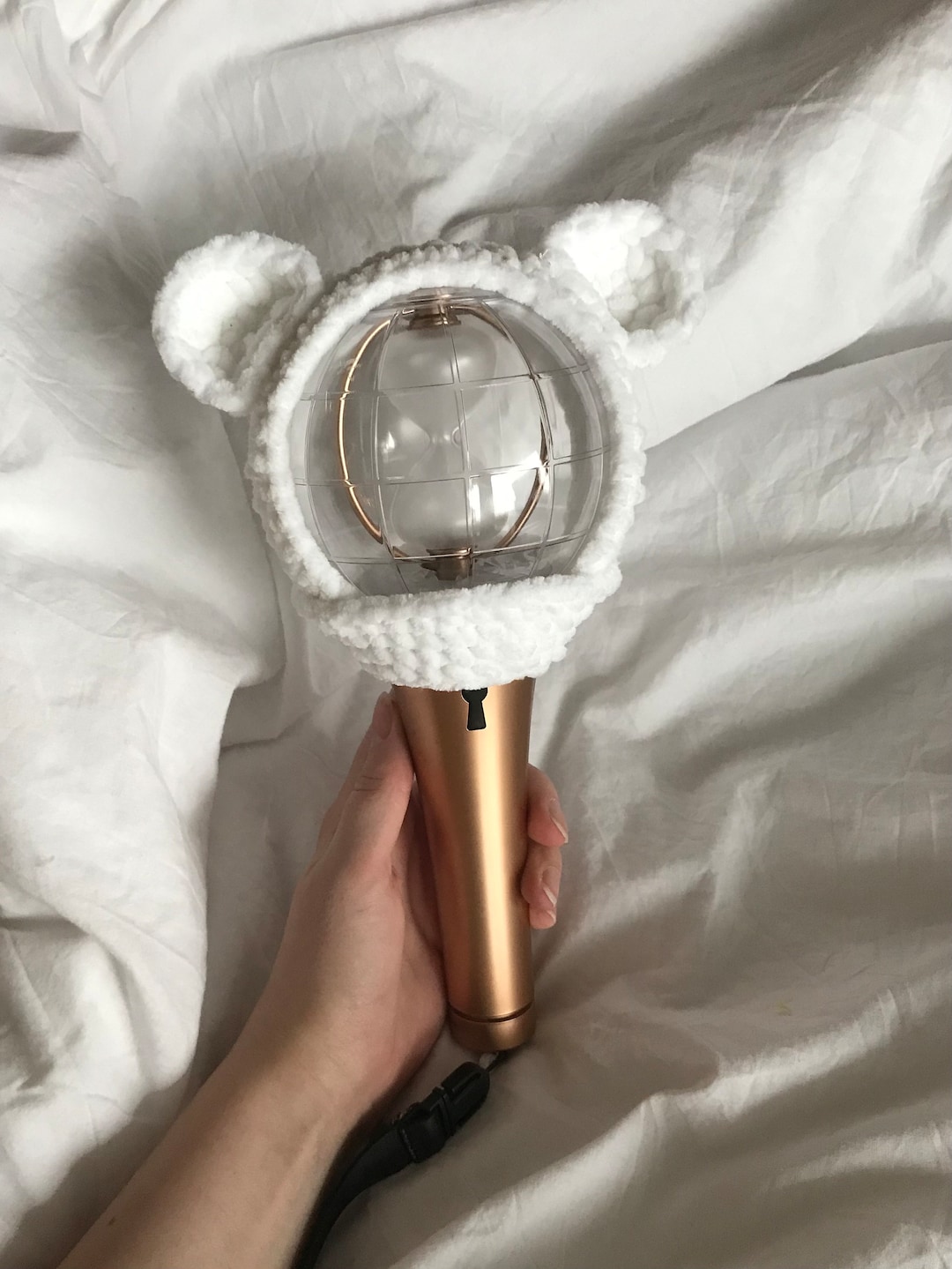 Teddy Bear Lightstick Cover Etsy