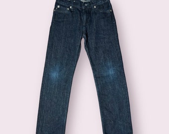 Vintage Stone Island Junior Jeans, Dark Blue Denim, Straight Leg (Size 8/128)