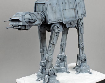 ミニチュアスターウォーズAT-ATウォーカーマイクロマシンモデル