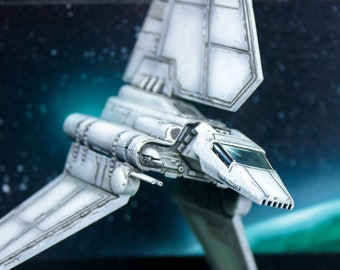 1/270 Star Wars Lambda Tydirium Shuttle - Hand painted model and diorama - Ready to ship