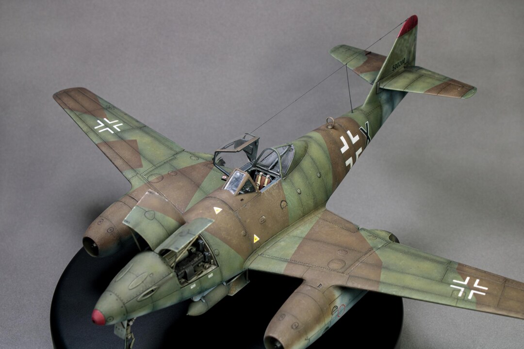 Maquette En Carton à Assembler ME-262 Avion Allemand échelle 1:33 - Kit Neuf GPM Pour Ados/adultes