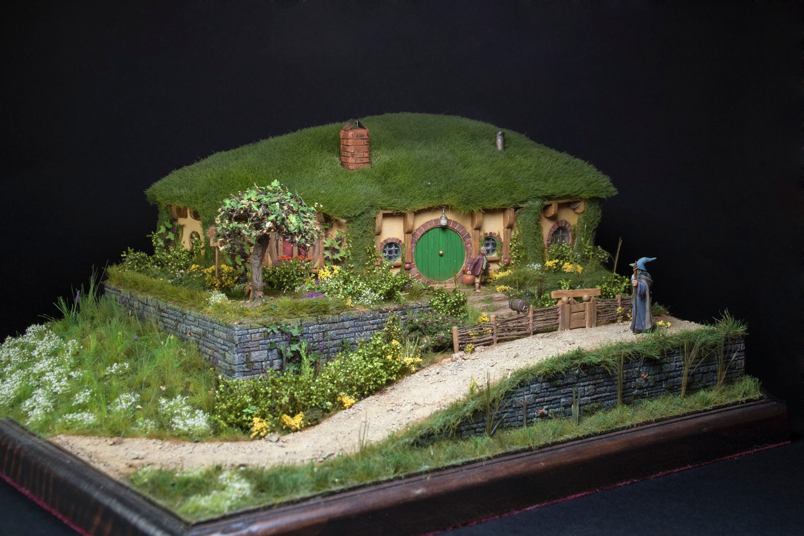 Bag End Diorama From the Hobbit and the Lord of the Rings. Etsy