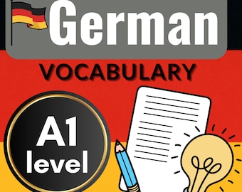 Essentieel e-boek A1-woordenschatgids Duits - Leer snel werkboek met uitspraak voor beginners en docenten