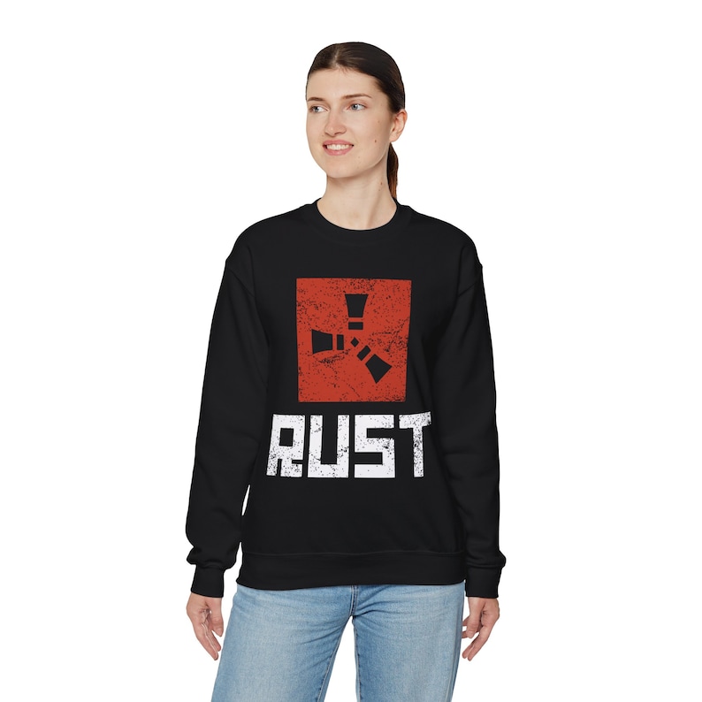 Rust Game Sweatshirt Rust Game Vintage Sweater Rust Game - Etsy