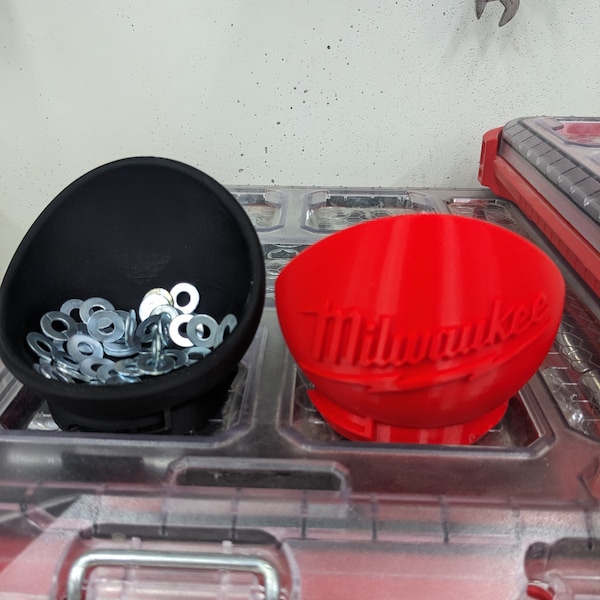 Milwaukee Packout Magnetic Parts Bin | 3D Printed Toolbox Accessory