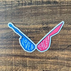 Kamen Rider Build Sticker - Love and Peace! - Durable Vinyl Sticker