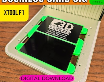 xTool F1 Business Card Jig File (Digital Download)