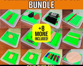 xTool F1 Jig Bundle: 20 STL Files for Laser Engraving (Digital Download)