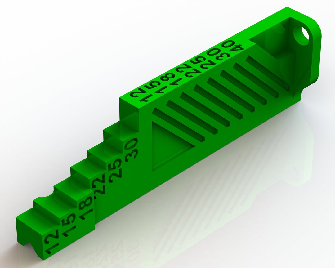 DF500 Metric Stop Thickness Gauge for Hardwood & Plywood for Festool