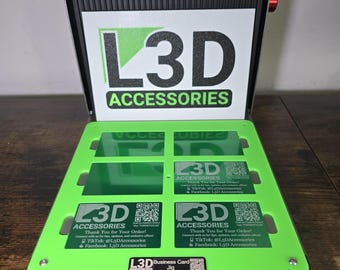 xTool F1/F2 Ultra Business Card Jig STL File | Metal Engraving (Digital Download)