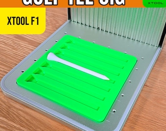 Golf Tee Jig | xTool F1 & F1 Lite Multi-Tee Engraving Holder