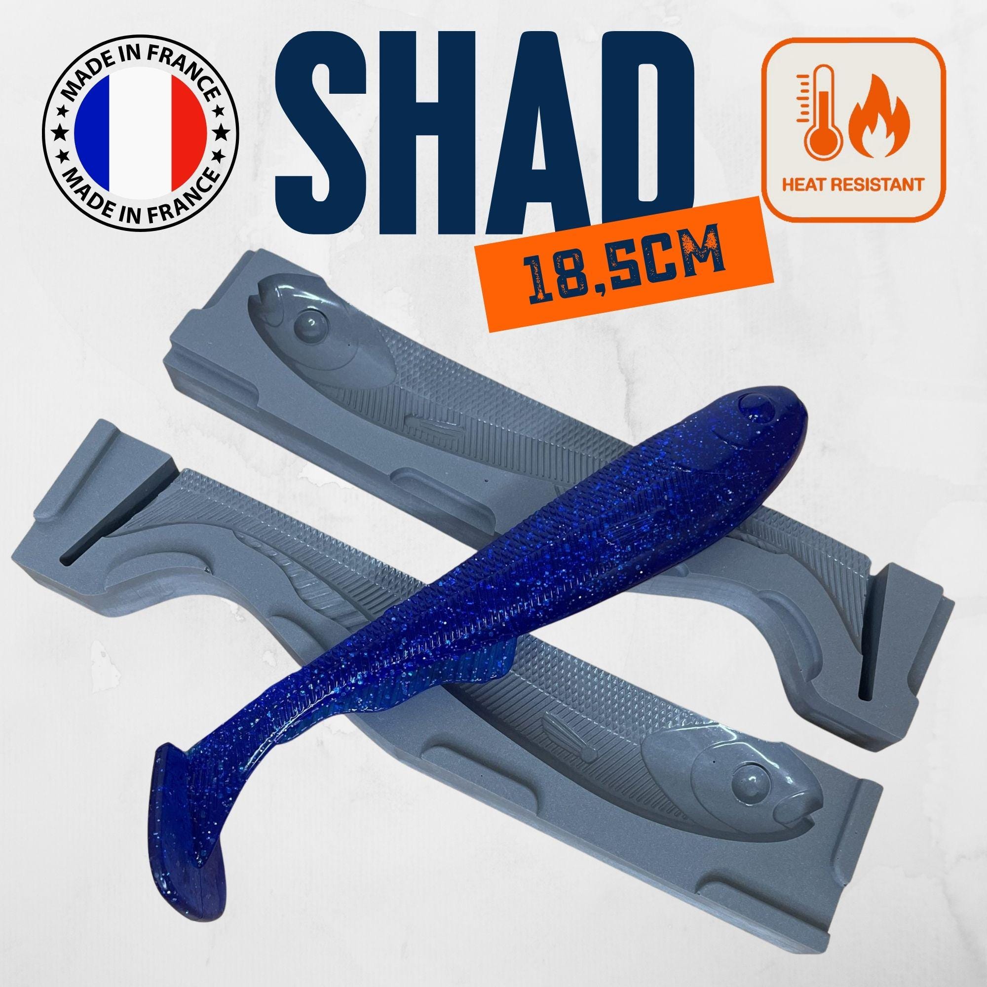 Stampo Per Peso Corpo Shad Con Molla – CM199 Caistor Tackle: Perfetto Per Kayak E Pesca LRF.