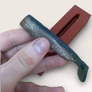 b>Moule</b> <b>leurre</b> <b>souple</b> <b>Shad</b> <b>18,5</b> <b>cm</b> <b>Big Bait</b> – <b>pêche</b> carnassier