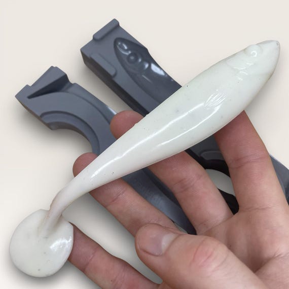 Moule Pour Leurres Souples Shad 15 Cm - DIY Pêche Carnassiers - Fabrication Française