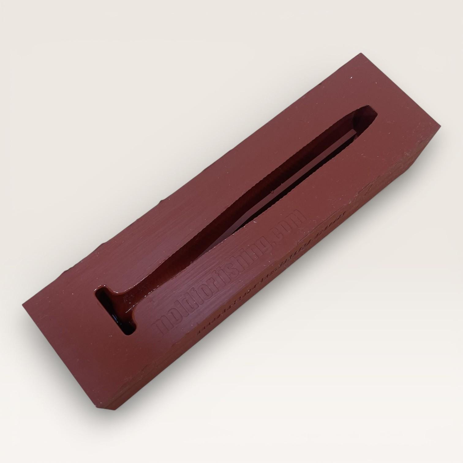 Moule pour leurre souple Shad 9 cm - Coulée par gravité - DIY pêche