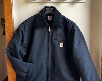 Carhartt WIP デトロイト チェック柄 ジャケット グレー メンズ M