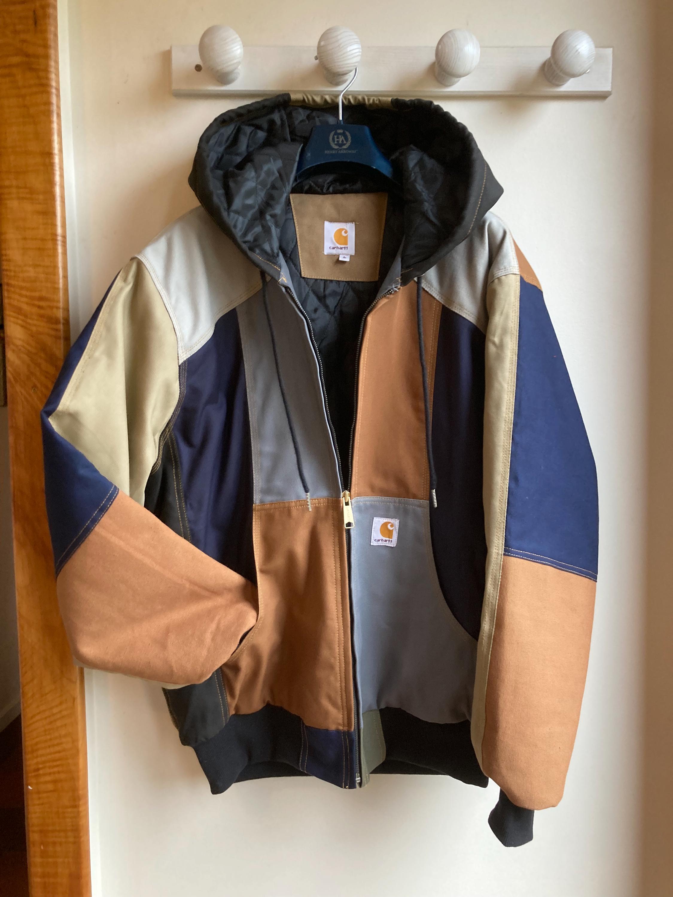 カーハート　リメイク　ジャケット used【carhartt リメイクジャケット】 ⁡ ・カーハート生地を