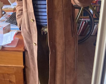 Vintage women's long shearling, unique piece