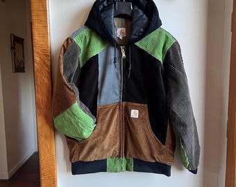 Carhartt Reworked Velvet Patched TM Hoodie