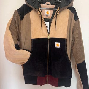Carhartt Reworked Velvet Patched TM Hoodie