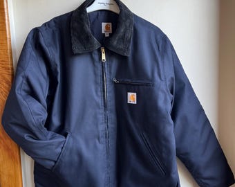 Carhartt Reworked Detroit Jacket with Velvet Collar
