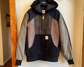 Carhartt Reworked Velvet Patched TS Hoodie