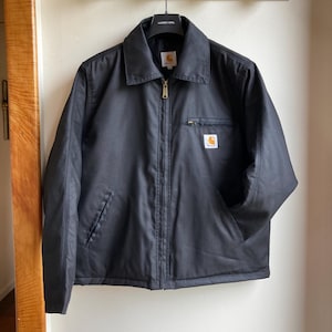 Carhartt Blue Detroit Jacket - Etsy