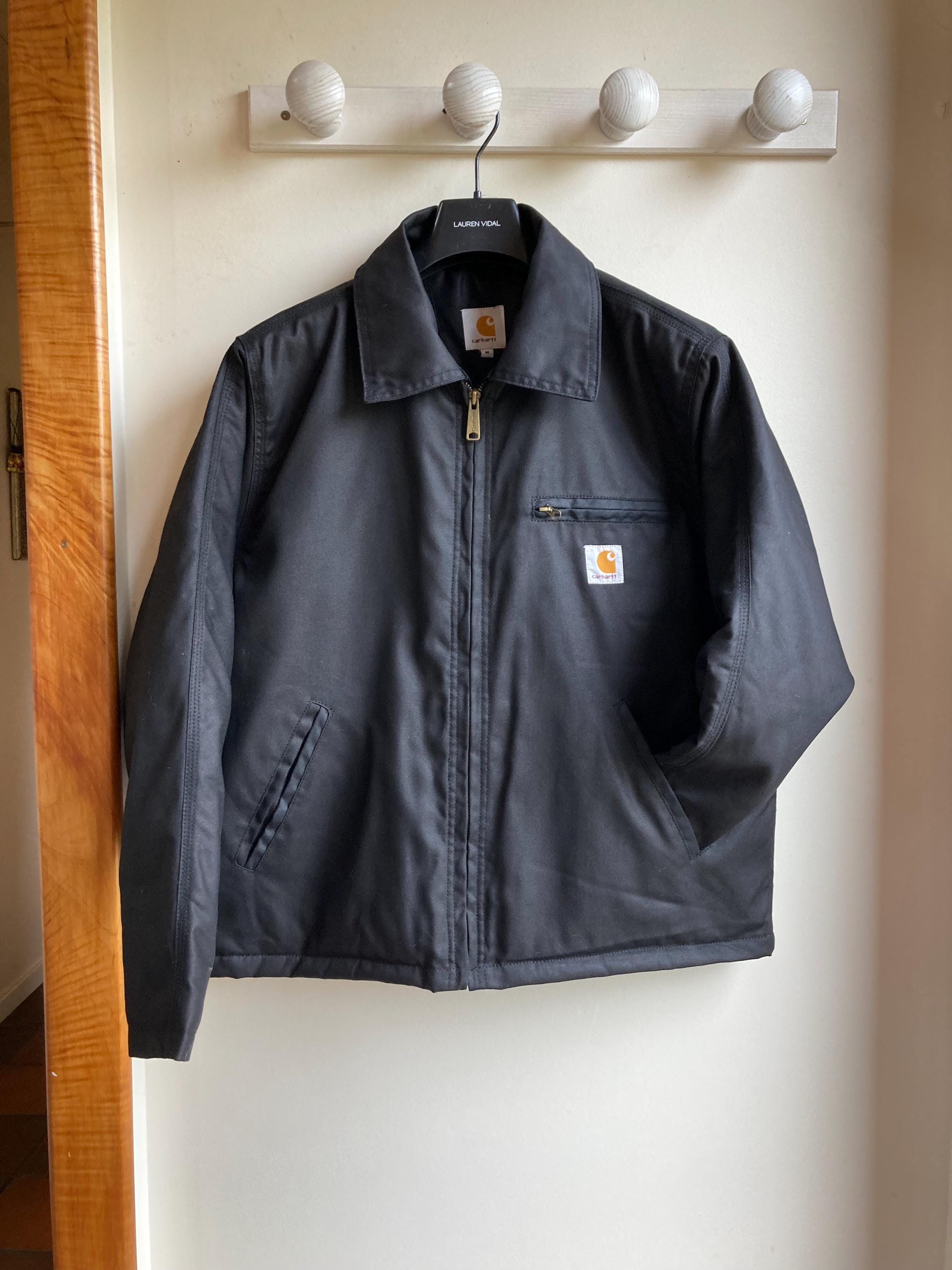 Blue Carhartt Detroit Jacket - Etsy