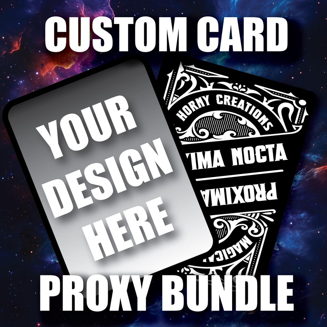 Custom TCG Proxy Card – Create Your Own! (foil & Non-foil Options) - Etsy