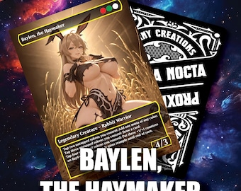 Baylen the Haymaker, Hare Apparent | RABBIT SWARM | + 21 Sizzling Rabbit Tokens!