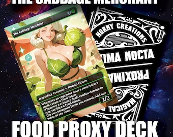 Il mercante di cavoli — Sexy Pin-Up Proxy Deck / Mono-Green Food Mayhem
