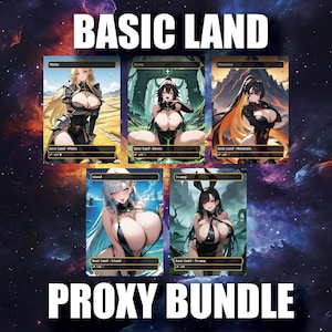 Kryddig Basic Land Proxy-paket | Krydda din Manabas